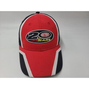 Vintage Jeff Gordon #24 DuPont Motorsports 20 Years Chase Hat Cap Men NASCAR Red